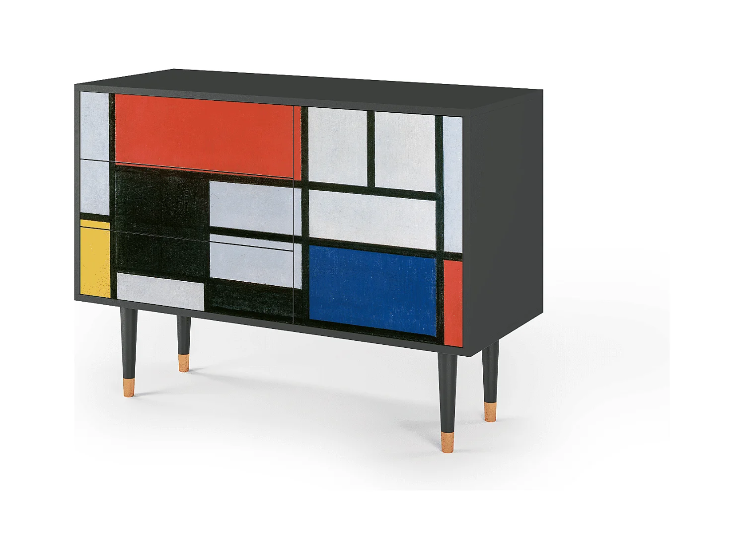 Sideboard - 115х84х41 cm - S3 - Composition, Anthrazit