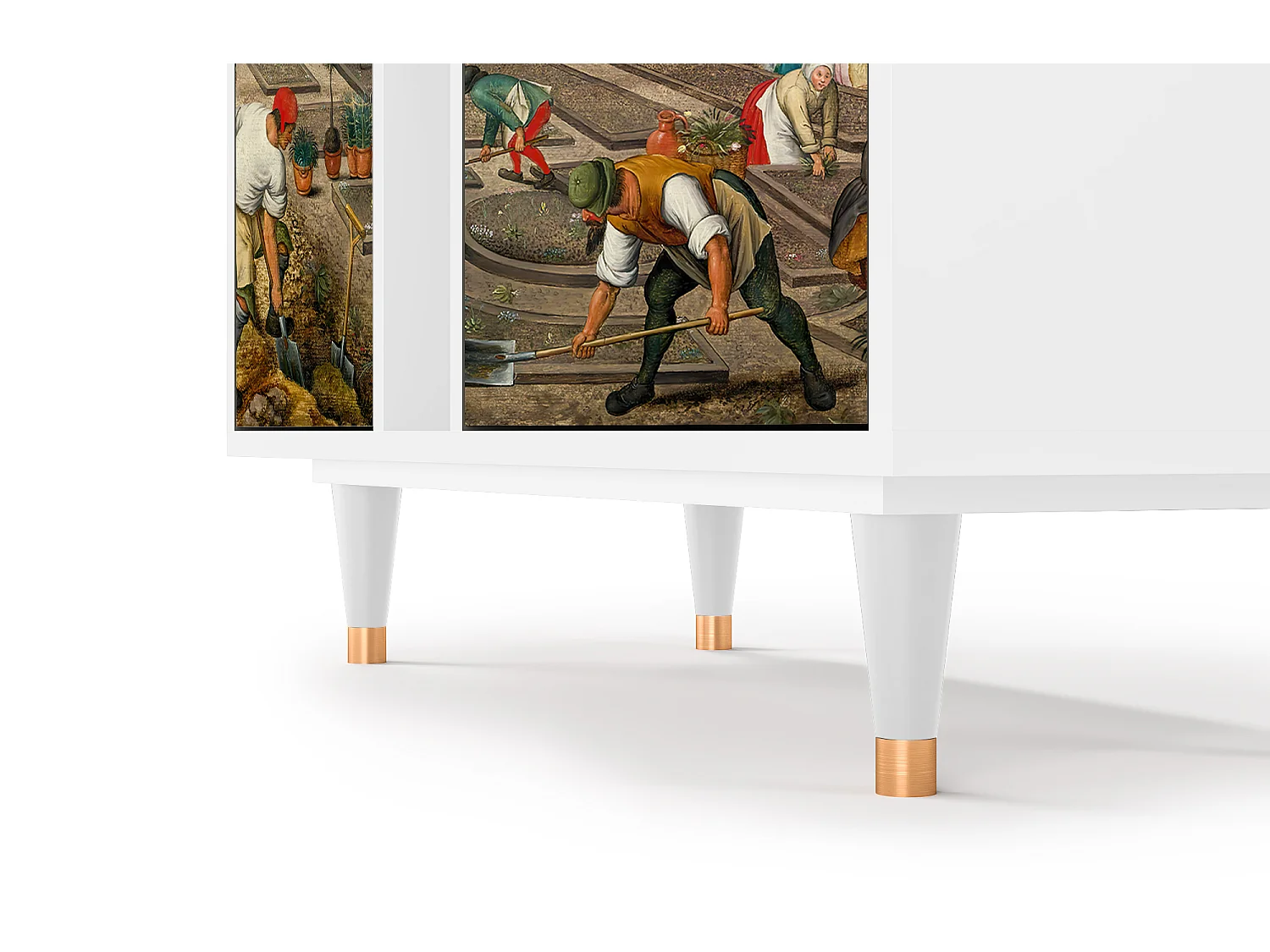 Credenza - 94х96х41 cm - BS5 - The Younger - Spring, Bianco