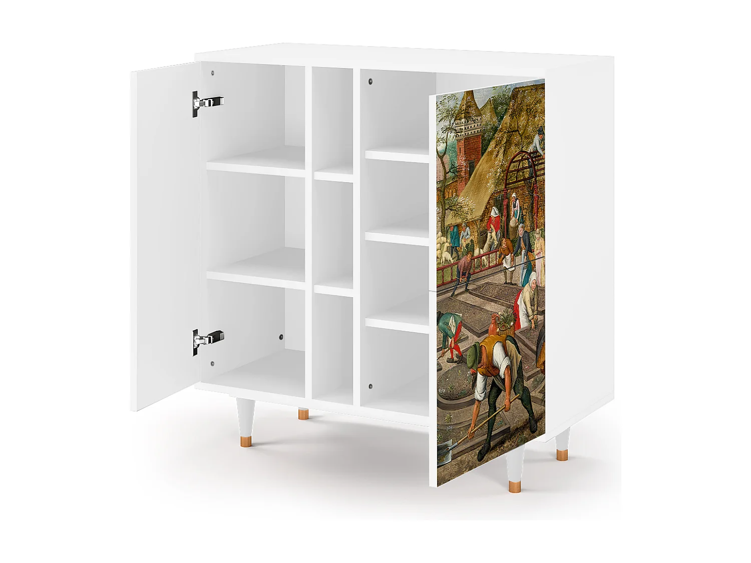 Credenza - 94х96х41 cm - BS5 - The Younger - Spring, Bianco