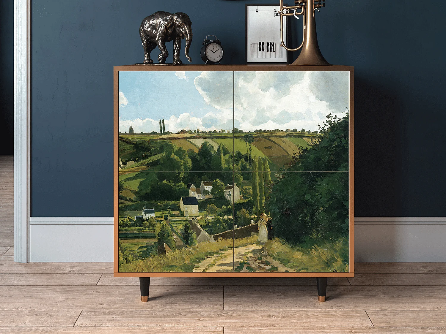 Aparador - 94x96x48 cm - BS3 - Jalais Hill by Pissarro, Nogal