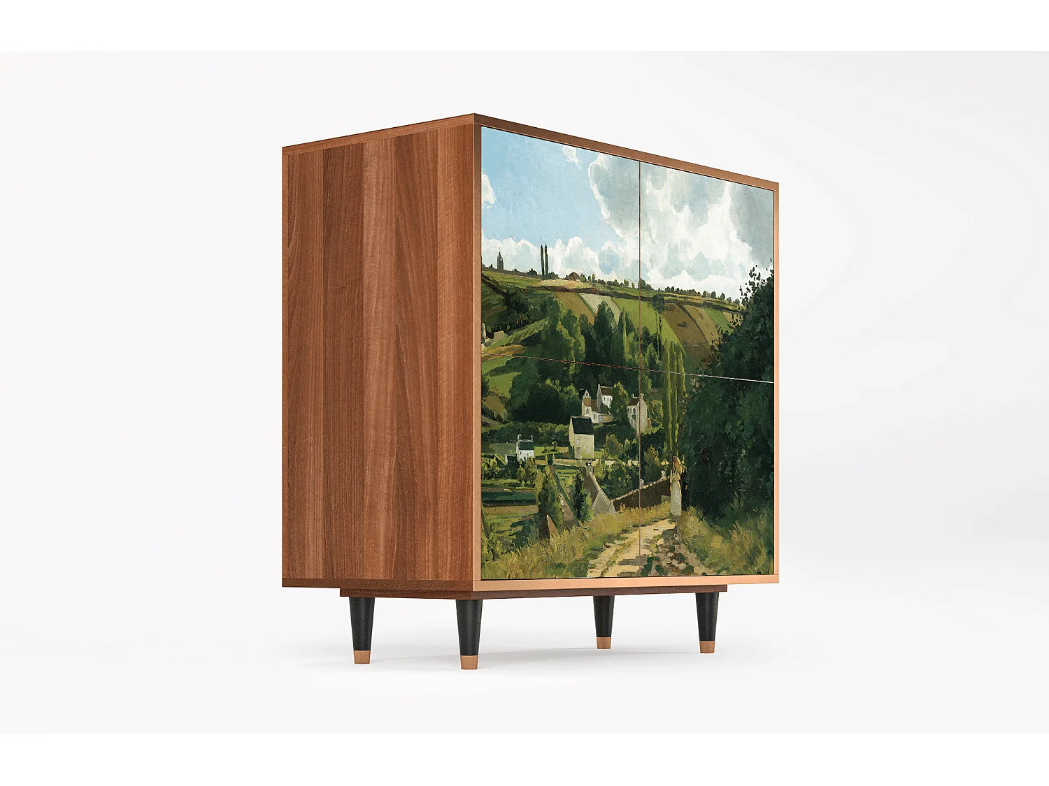 Aparador - 94x96x48 cm - BS3 - Jalais Hill by Pissarro, Nogal