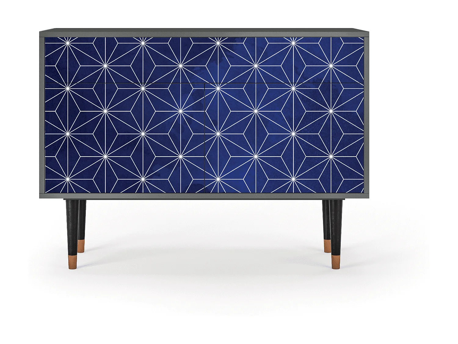 Dressoir - 115x85x48 cm - BS4 - Milky Way, Antraciet