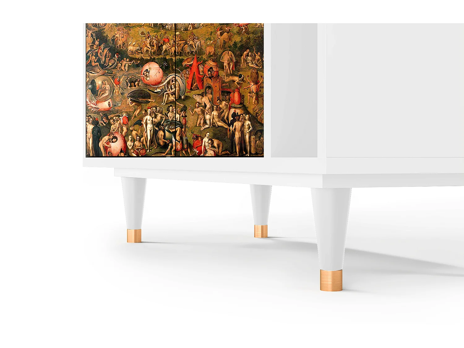Sideboard - 96х110х41 cm - BS6 - Garden of Delights , Weiß