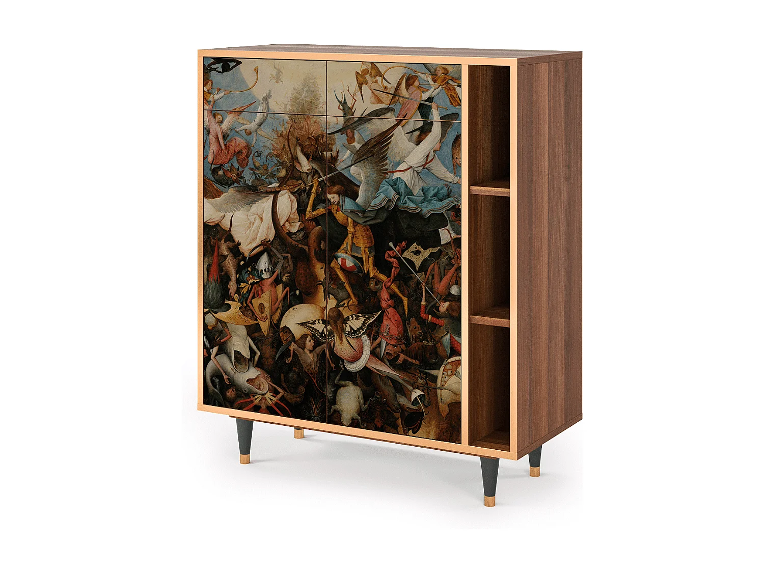 Buffet - 96х110х41 cm - BS6 - The Fall, Noyer