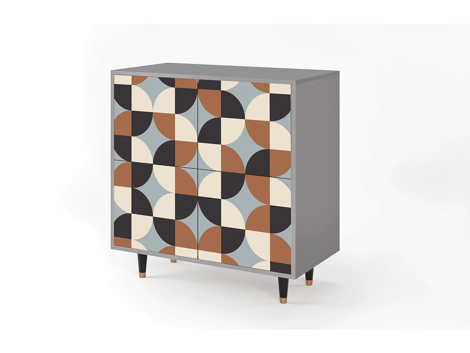 Buffet - 94x96x48 cm - BS3 - Brown Sensation, Gris