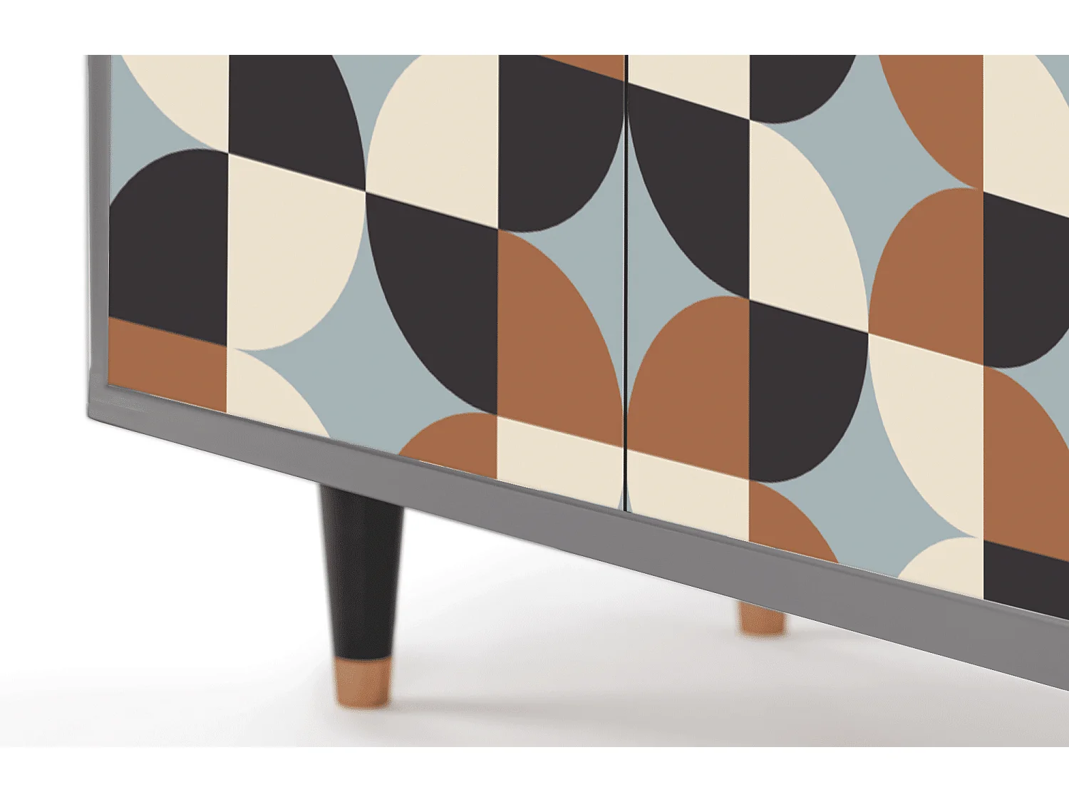 Sideboard - 94x96x48 cm - BS3 - Brown Sensation, Grau