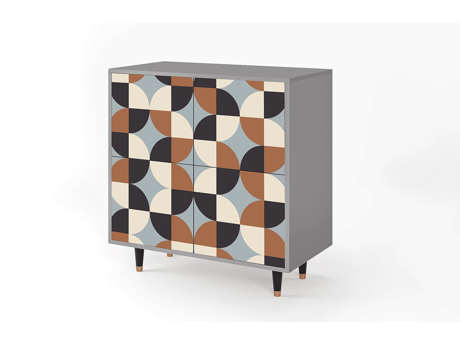 Buffet - 94x96x48 cm - BS3 - Brown Sensation, Gris