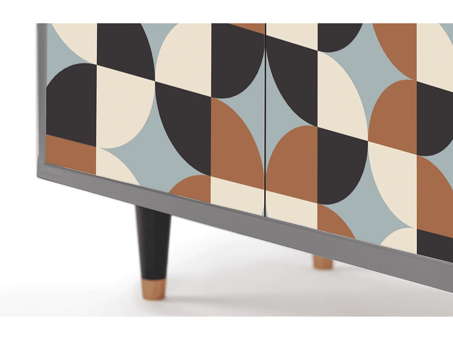 Buffet - 94x96x48 cm - BS3 - Brown Sensation, Gris