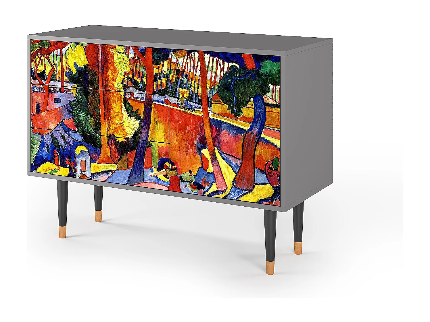 Buffet - 115х84х41 cm - S3 - The Turning Road, Gris