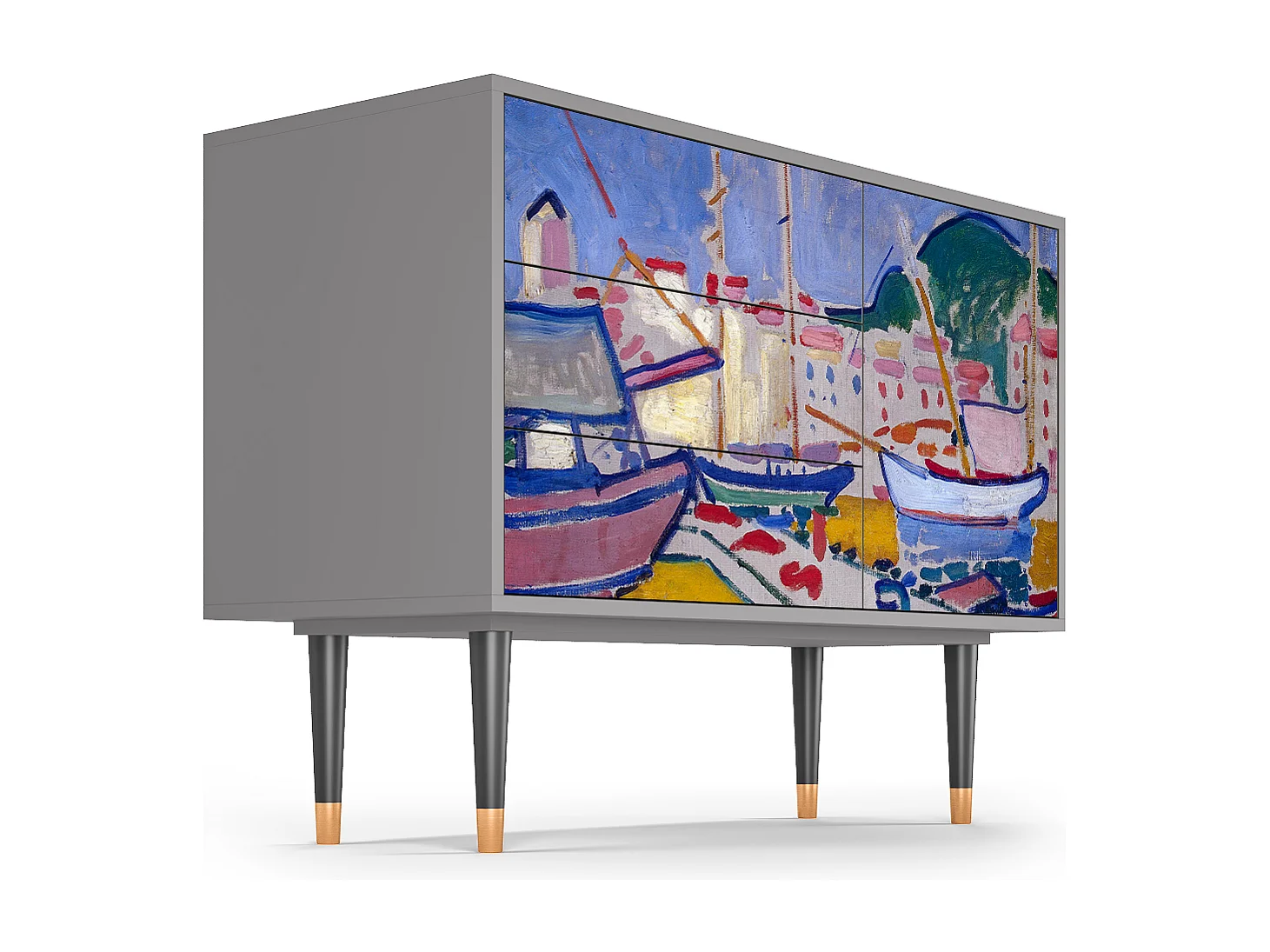 Buffet - 115х84х41 cm - S3 - The Turning Road, Gris