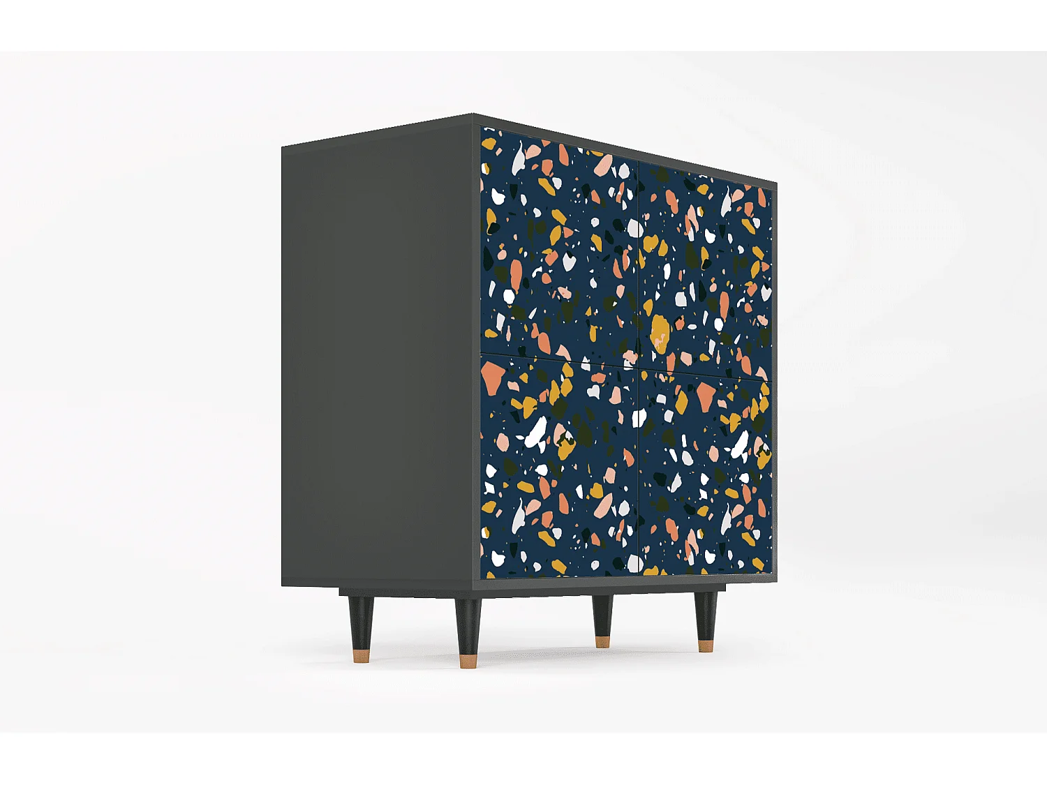 Sideboard - 94x96x48 cm - BS3 - Night Sky Langhterns, Anthrazit