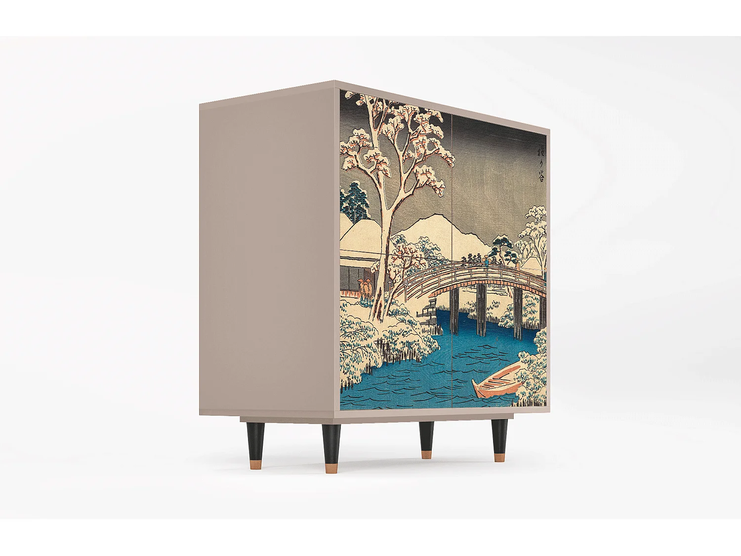 Aparador - 94x96x48 cm - BS3 - Katabira River, Latte