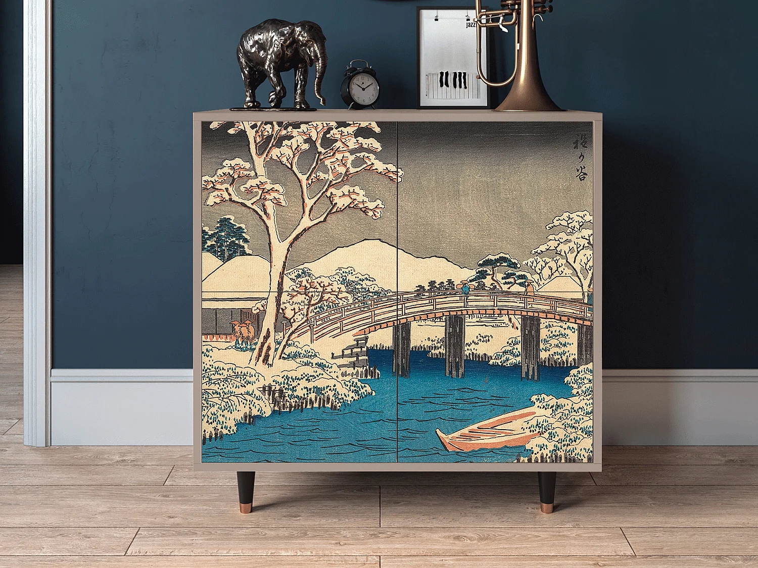 Buffet - 94x96x48 cm - BS3 - Katabira River, Latte