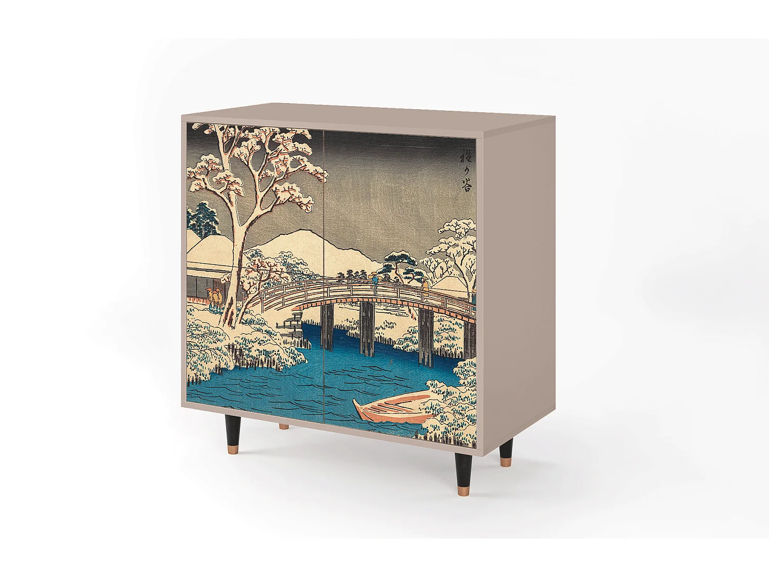 Buffet - 94x96x48 cm - BS3 - Katabira River, Latte