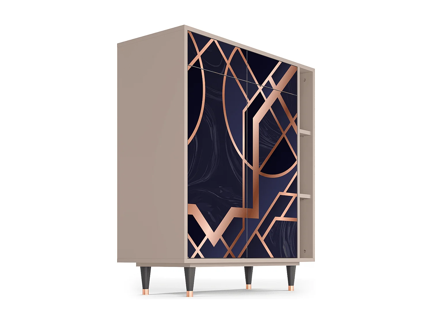 Buffet - 96х110х41 cm - BS6 - Purple Temple, Latte