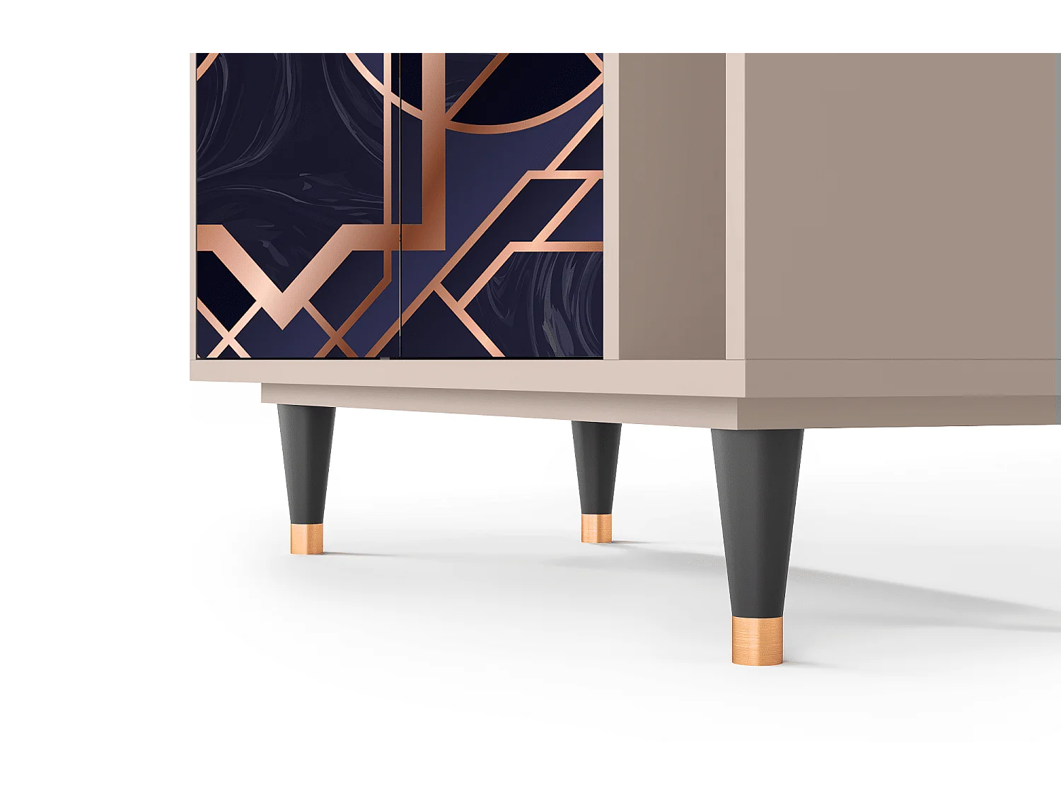 Credenza - 96х110х41 cm - BS6 - Purple Temple, Latte