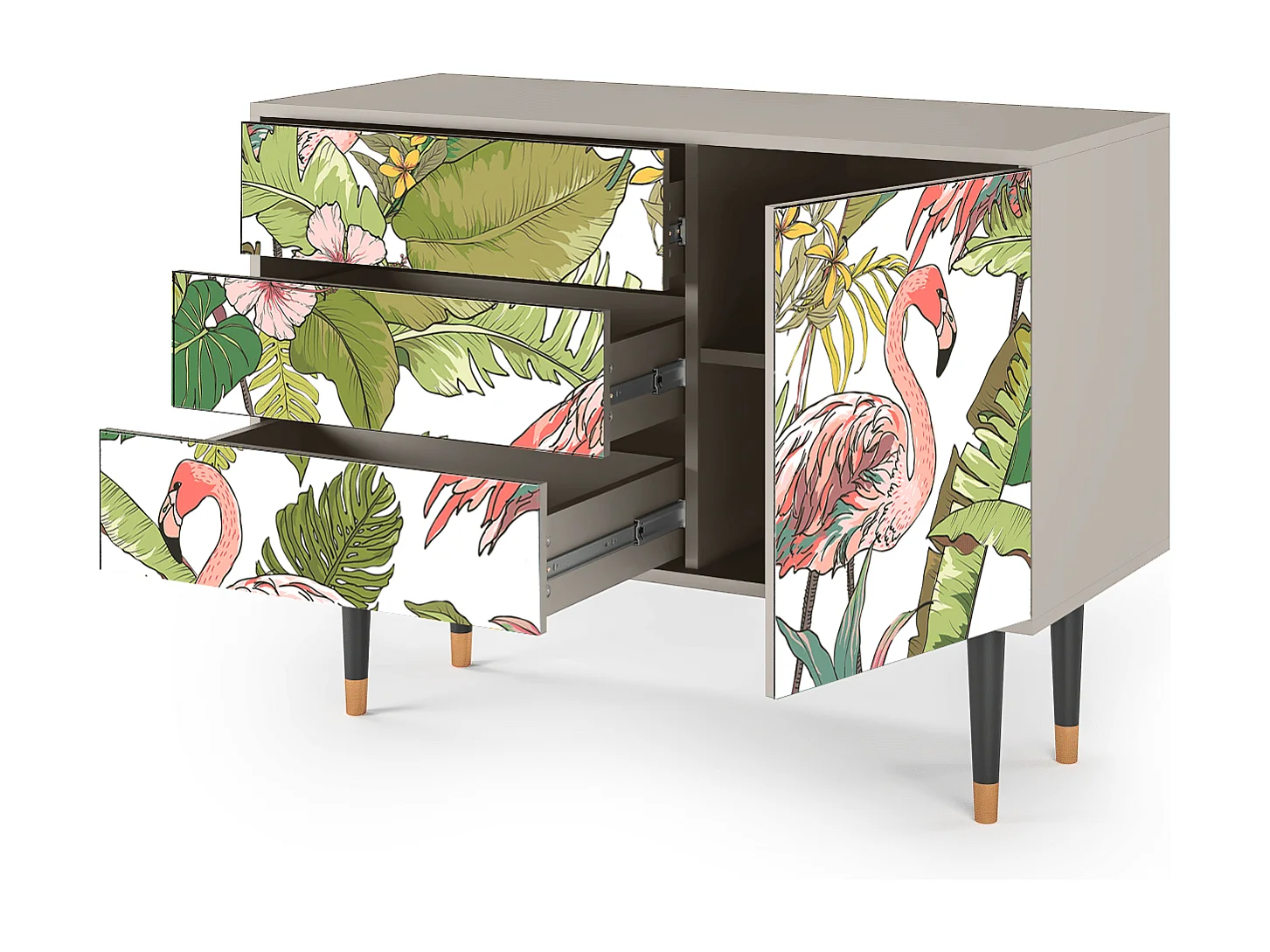 Buffet - 115х84х41 cm - S3 - Sweet Flamingo, Sable