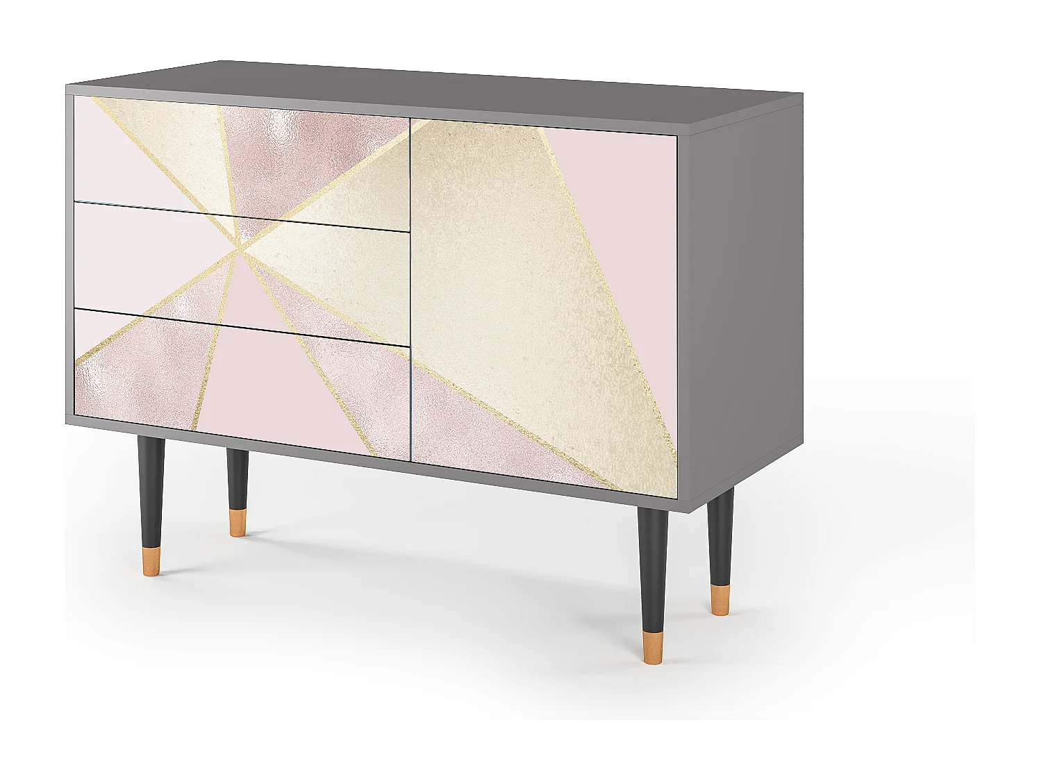 Buffet - 115х84х41 cm - S3 - Cosmopolitan Diva, Gris