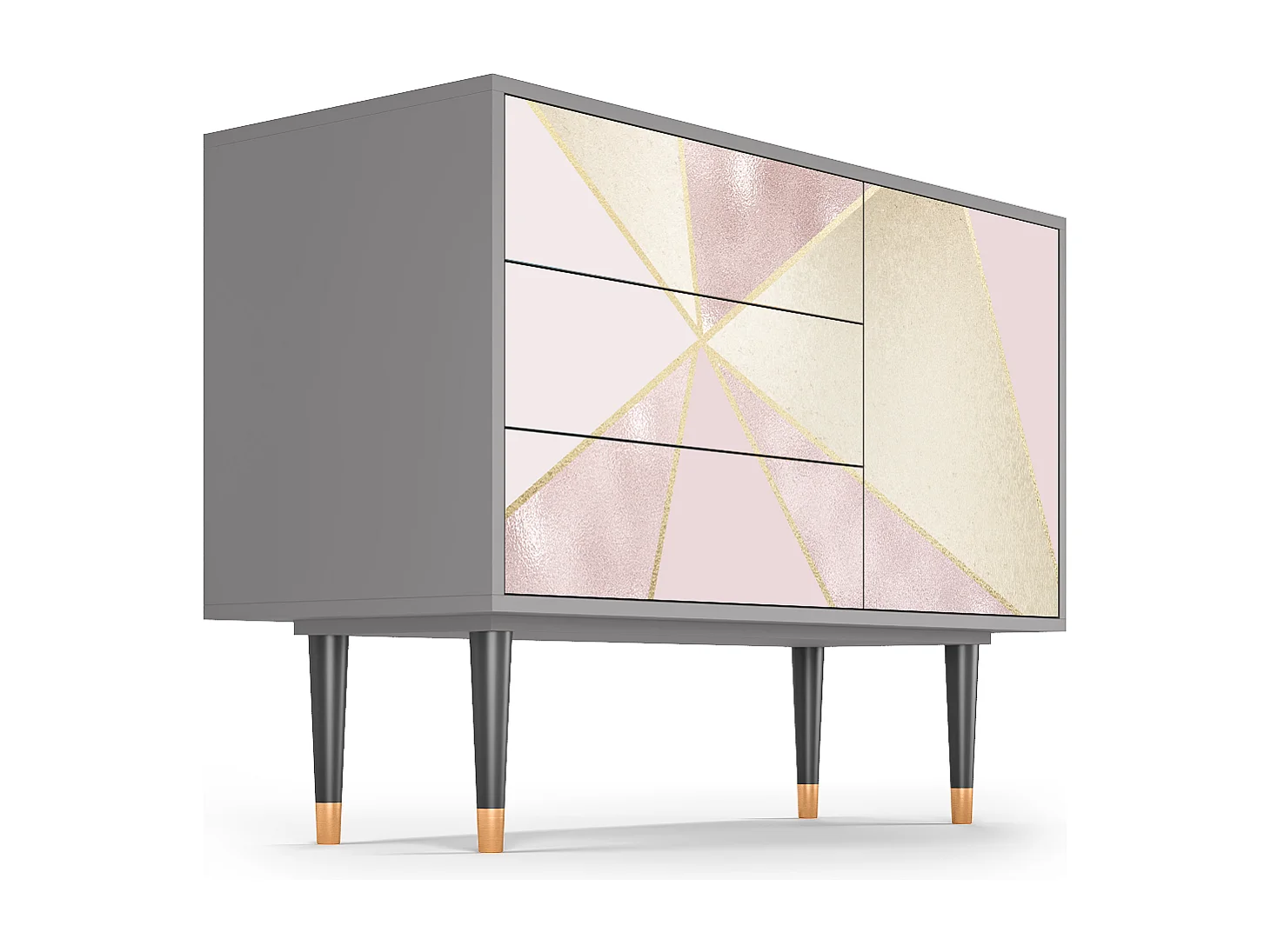 Buffet - 115х84х41 cm - S3 - Cosmopolitan Diva, Gris