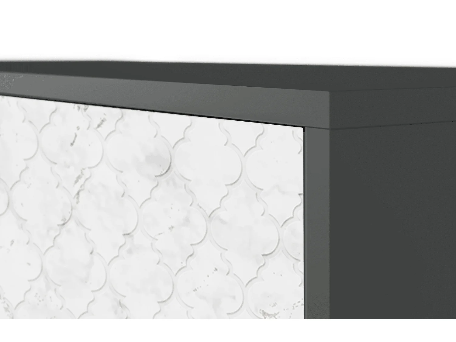 Buffet - 115х84х41 cm - S3 - Sweet Cotton, Anthracite