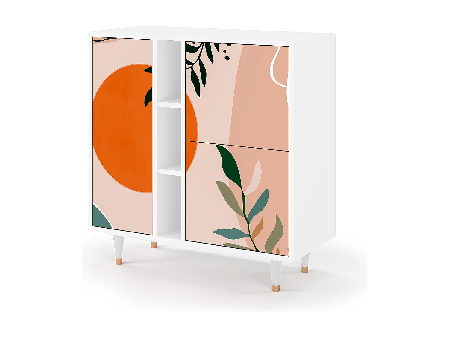 Buffet - 94х96х41 cm - BS5 - Artwork, Blanc