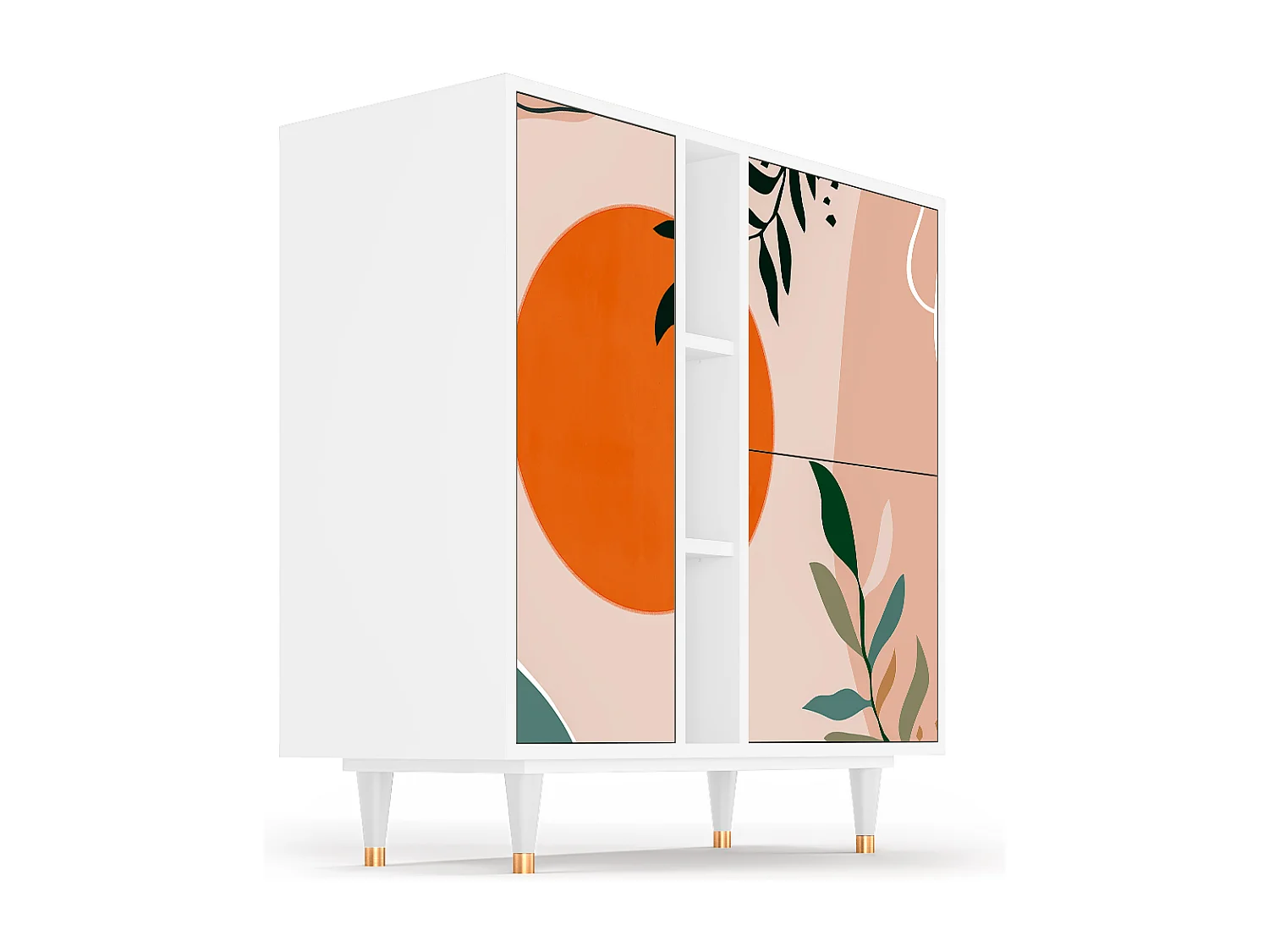 Buffet - 94х96х41 cm - BS5 - Artwork, Blanc