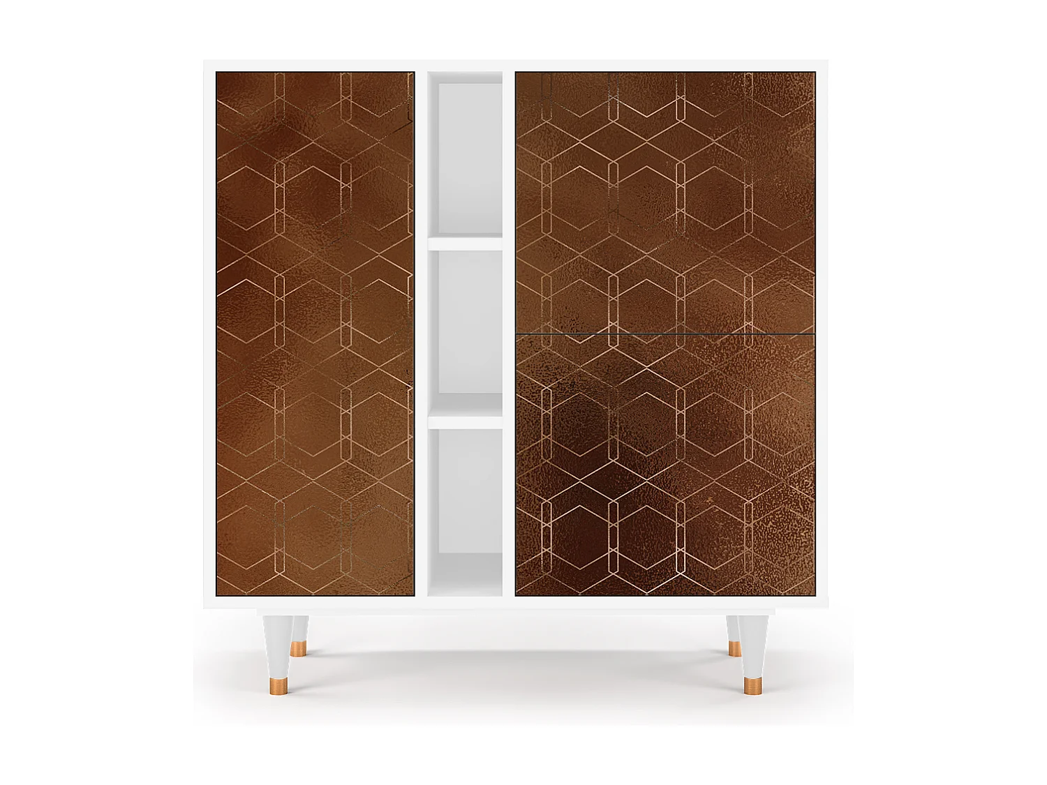 Buffet - 94х96х41 cm - BS5 - Chocolate Bar, Blanc