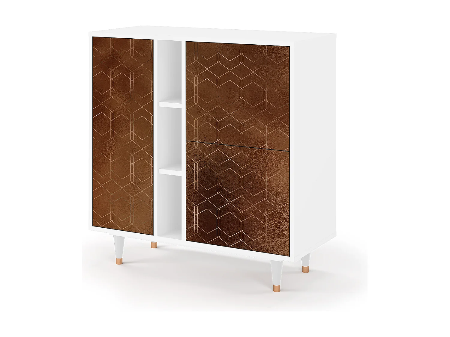 Buffet - 94х96х41 cm - BS5 - Chocolate Bar, Blanc