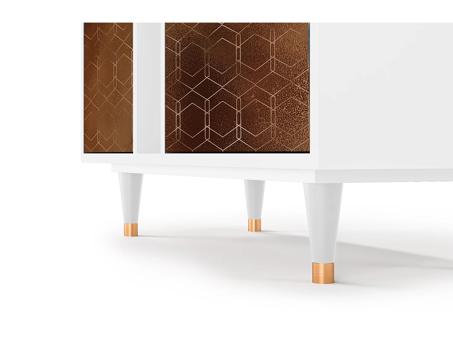 Buffet - 94х96х41 cm - BS5 - Chocolate Bar, Blanc