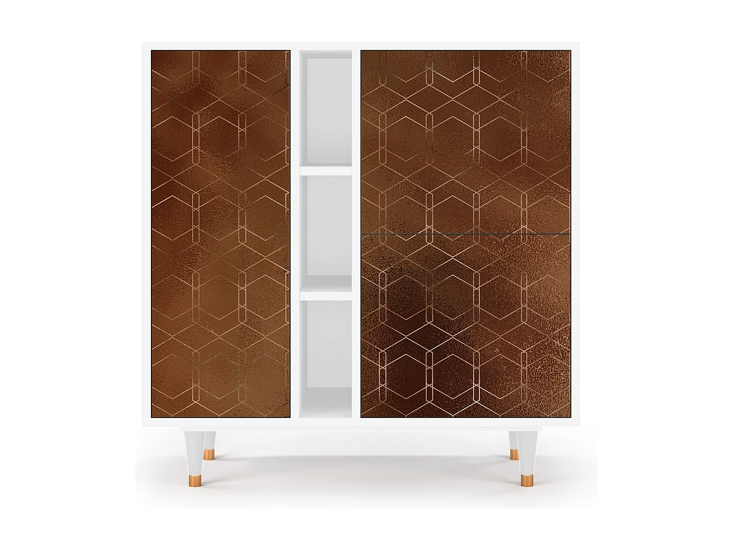 Buffet - 94х96х41 cm - BS5 - Chocolate Bar, Blanc