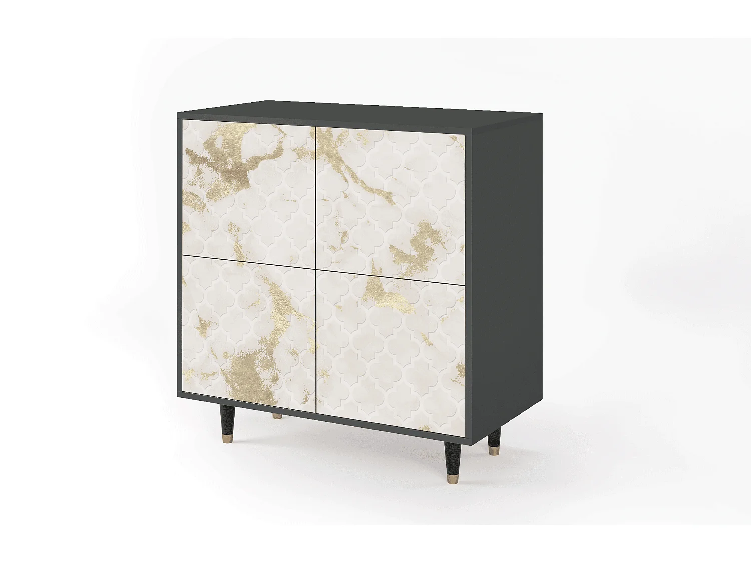 Aparador - 94x96x48 cm - BS3 - Sahara desert, Antracite