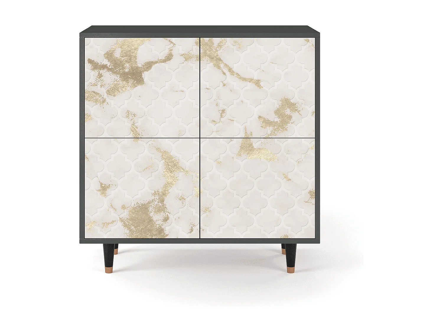 Aparador - 94x96x48 cm - BS3 - Sahara desert, Antracite