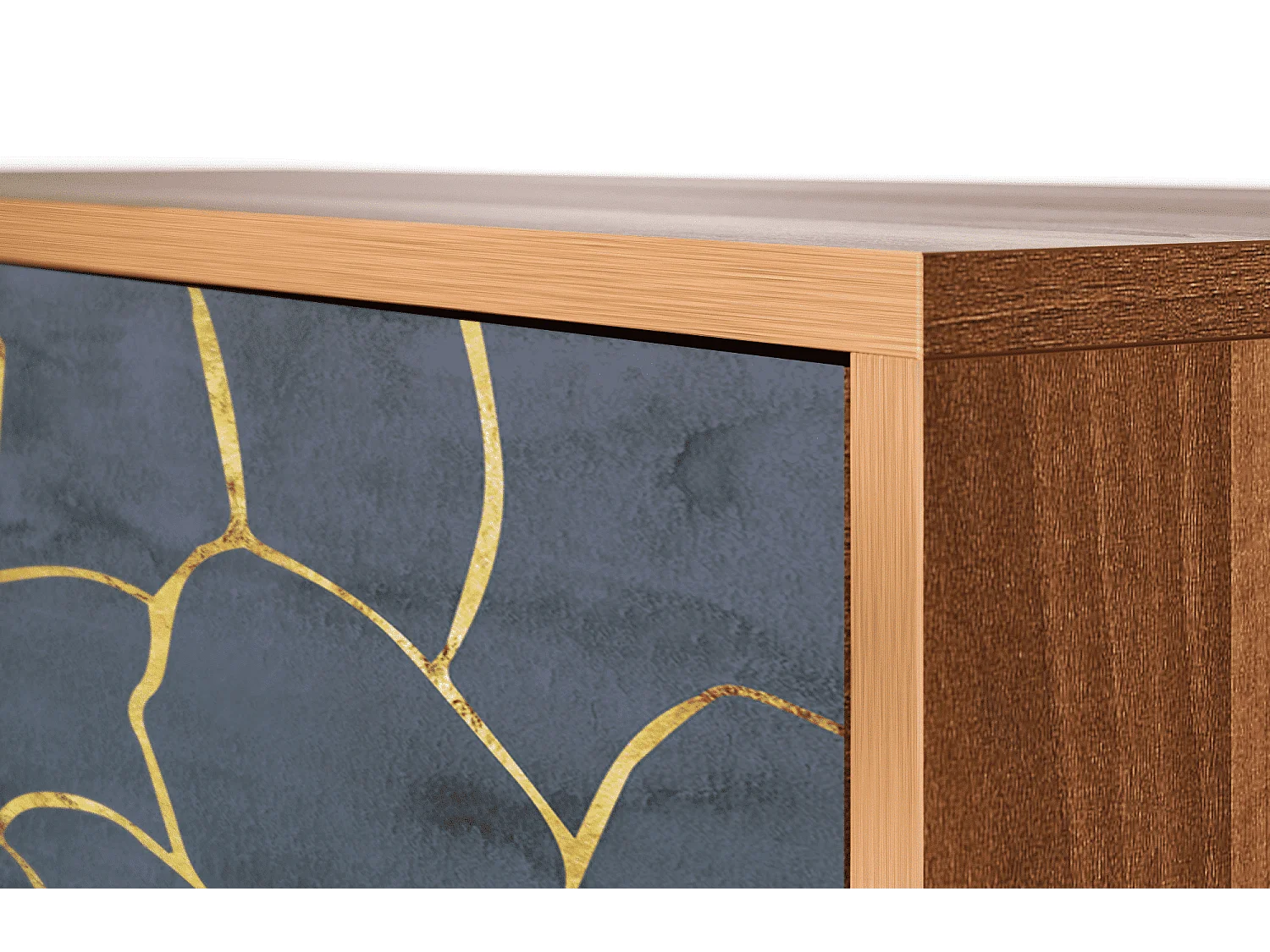 Credenza - 115х84х41 cm - S3 - Blue Lagoon, Noce