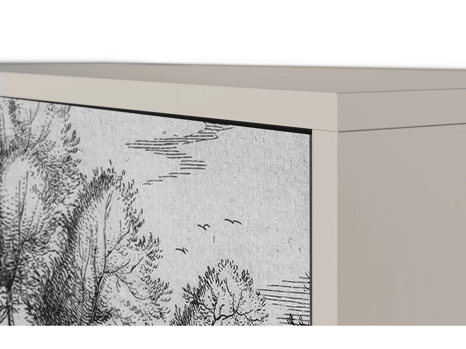 Aparador - 115х84х41 cm - S3 - A Pond, Areia