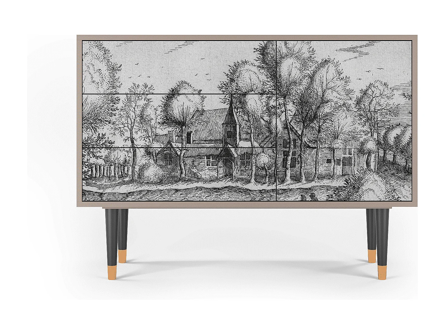 Credenza - 115х84х41 cm - S3 - A Pond, Sabbia