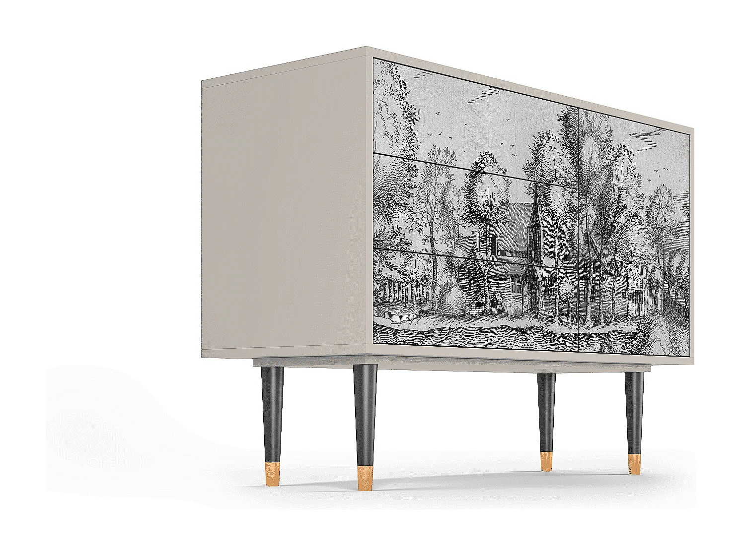 Credenza - 115х84х41 cm - S3 - A Pond, Sabbia