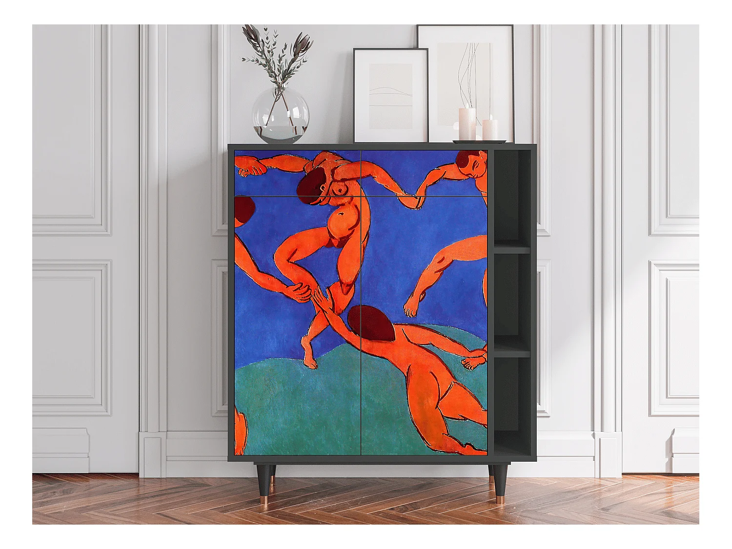 Sideboard - 96х110х41 cm - BS6 - The Dance by Matisse , Anthrazit