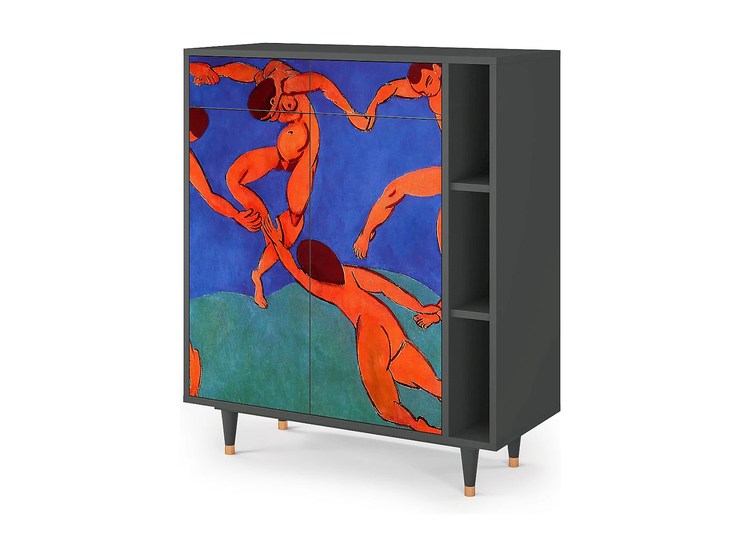 Dressoir - 96х110х41 cm - BS6 - The Dance by Matisse , Antraciet