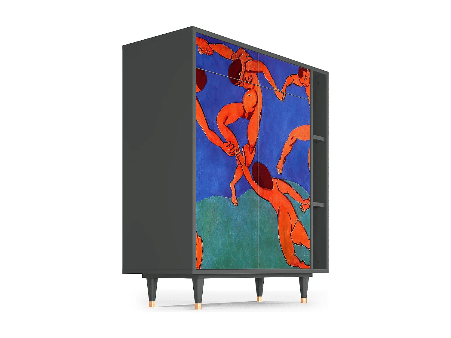 Dressoir - 96х110х41 cm - BS6 - The Dance by Matisse , Antraciet