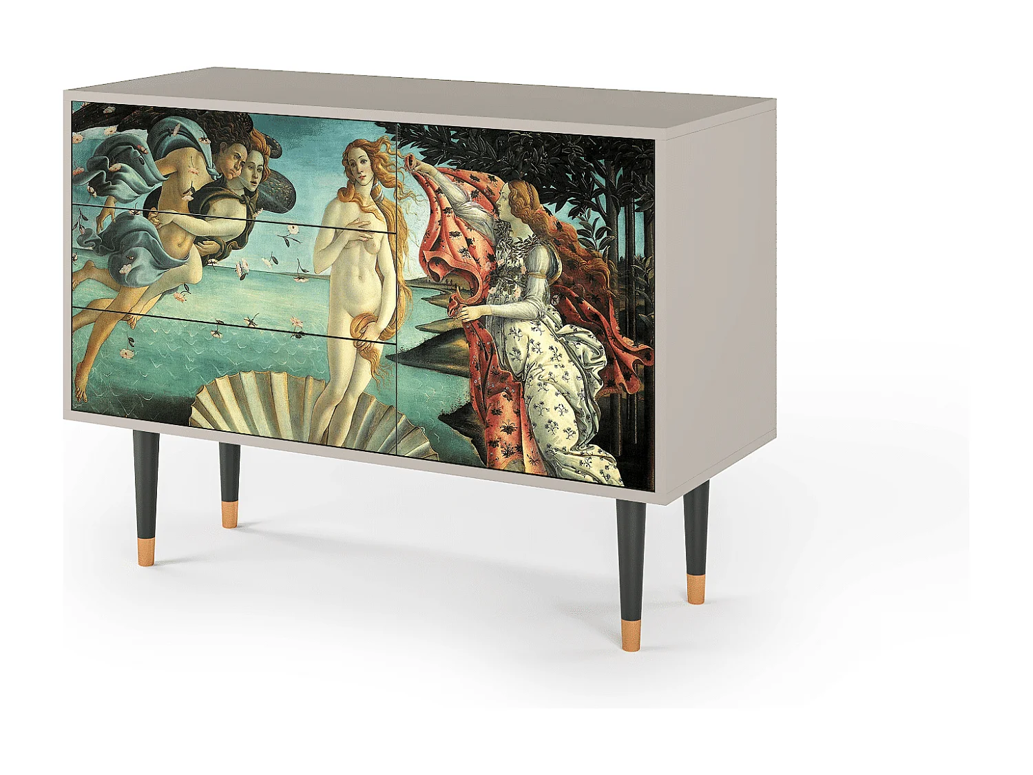 Buffet - 115х84х41 cm - S3 - The Birth of Venus, Sable