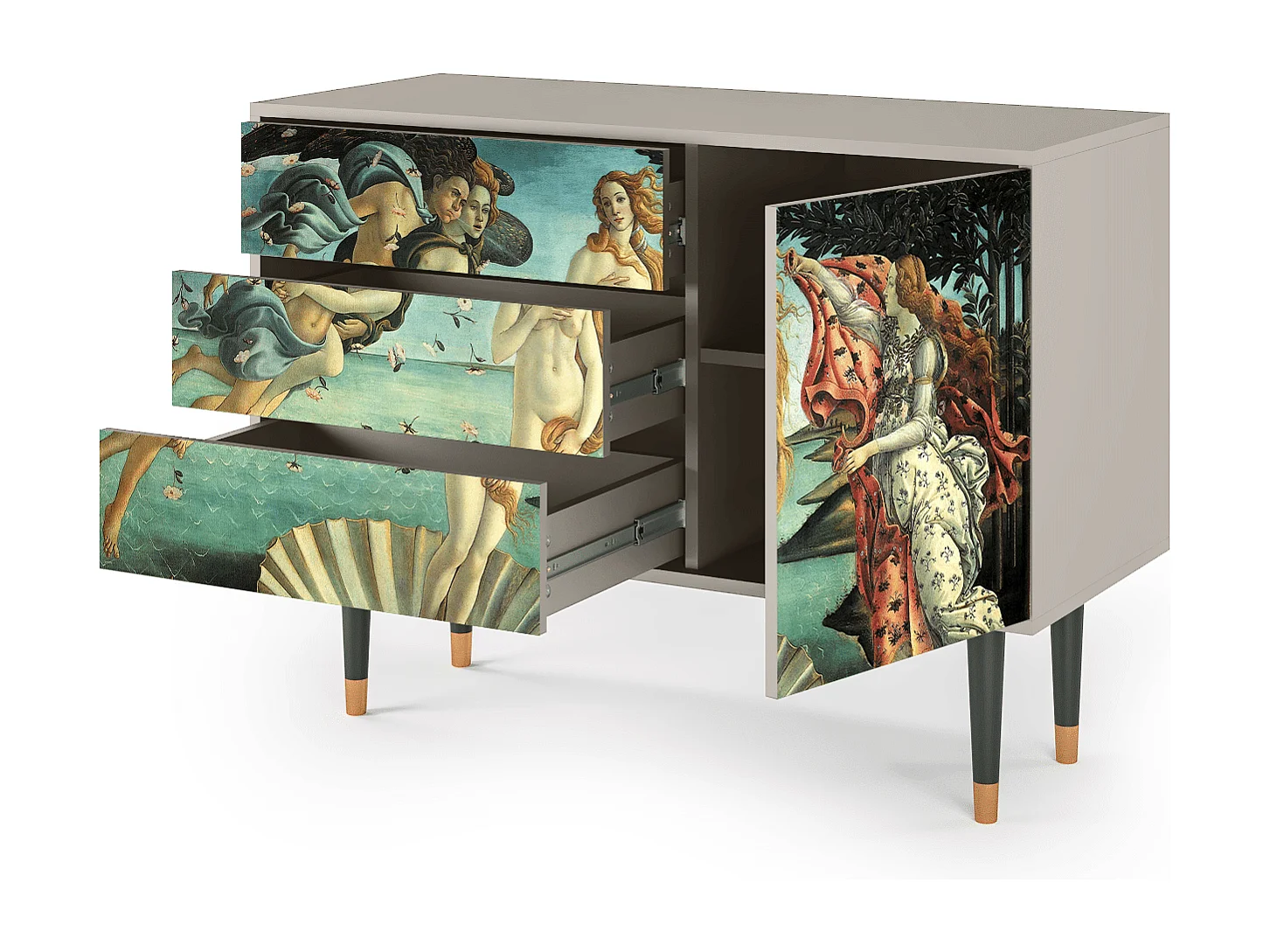 Buffet - 115х84х41 cm - S3 - The Birth of Venus, Sable