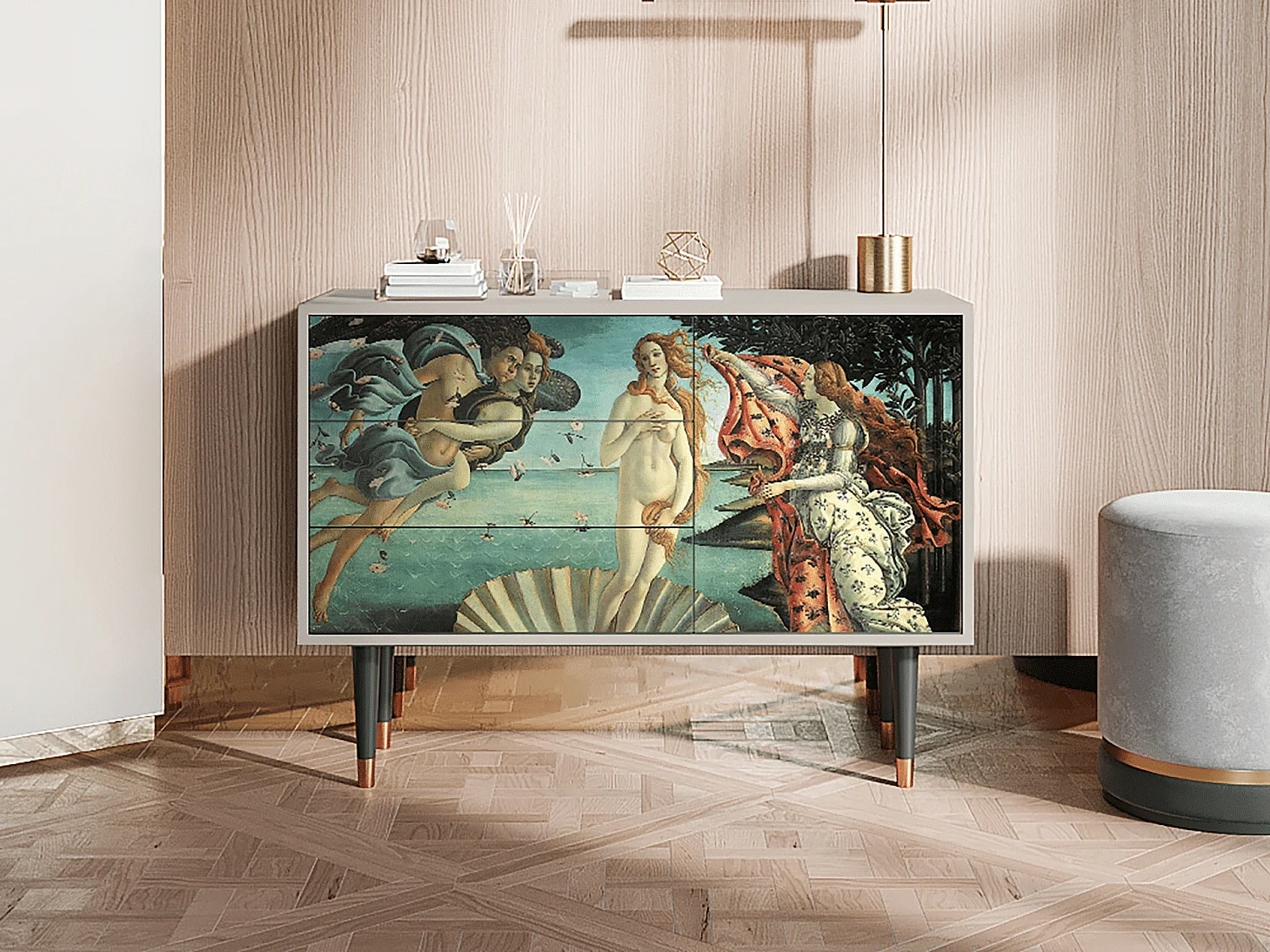 Buffet - 115х84х41 cm - S3 - The Birth of Venus, Sable