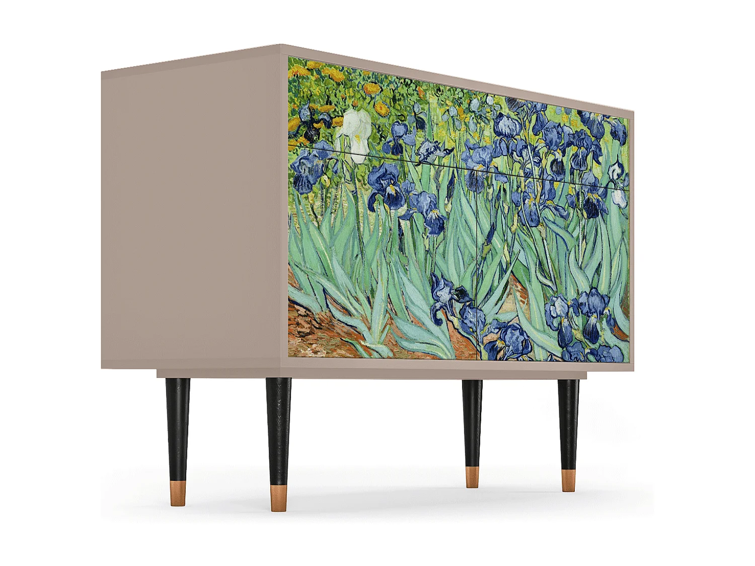 Dressoir - 115x85x48 cm - BS4 - Irises , Latte