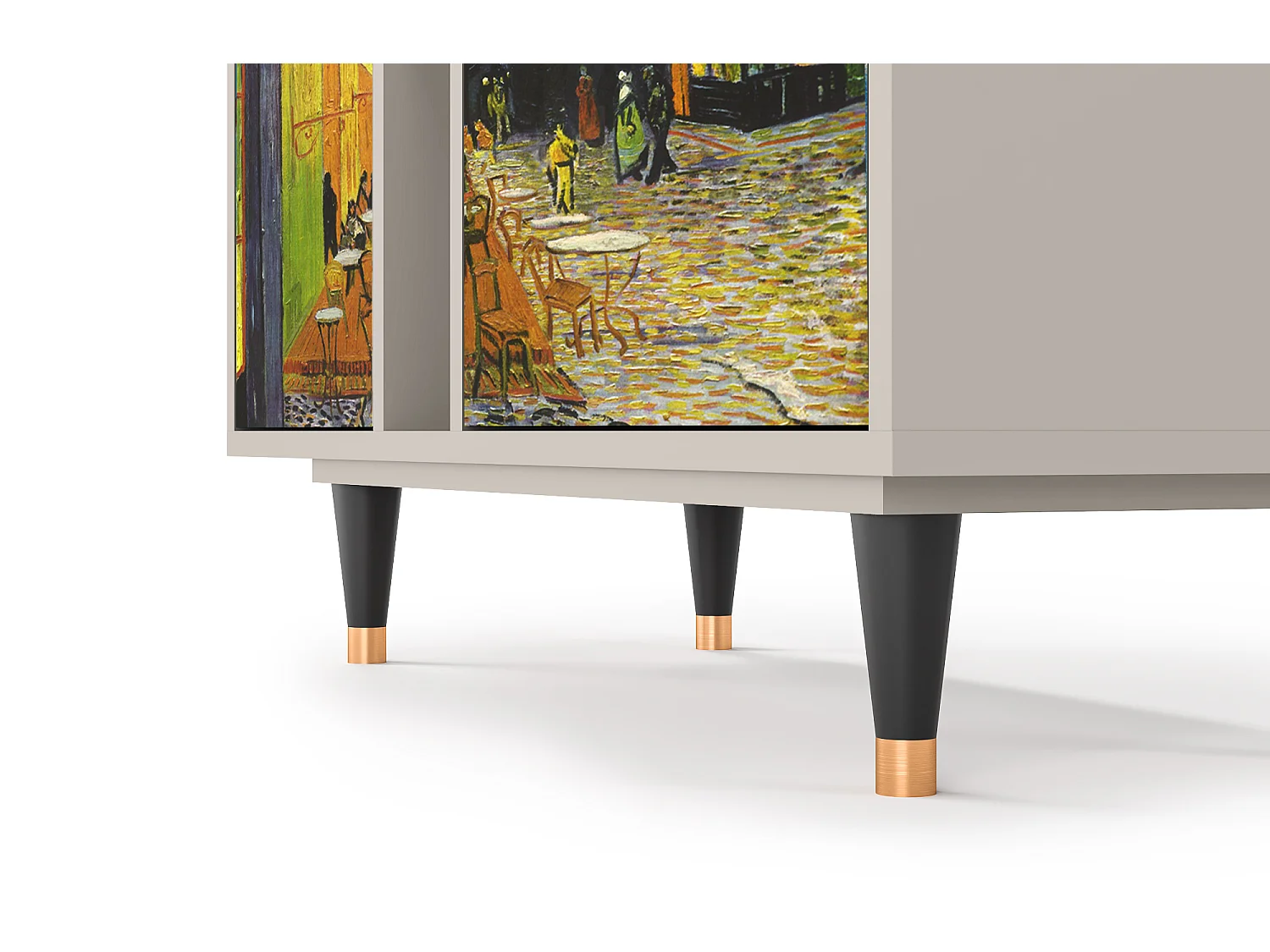 Credenza - 94х96х41 cm - BS5 - Café Terrace at Night, Sabbia