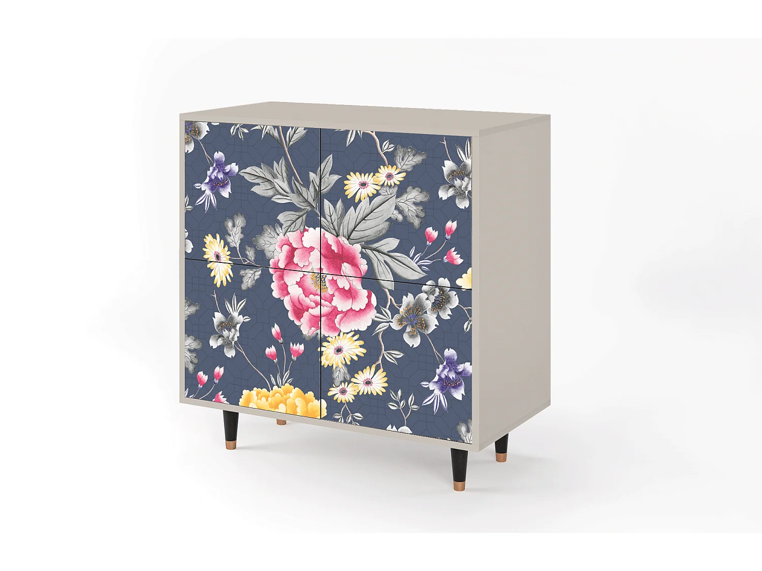 Aparador - 94x96x48 cm - BS3 - Dark Flower Bed, Areia