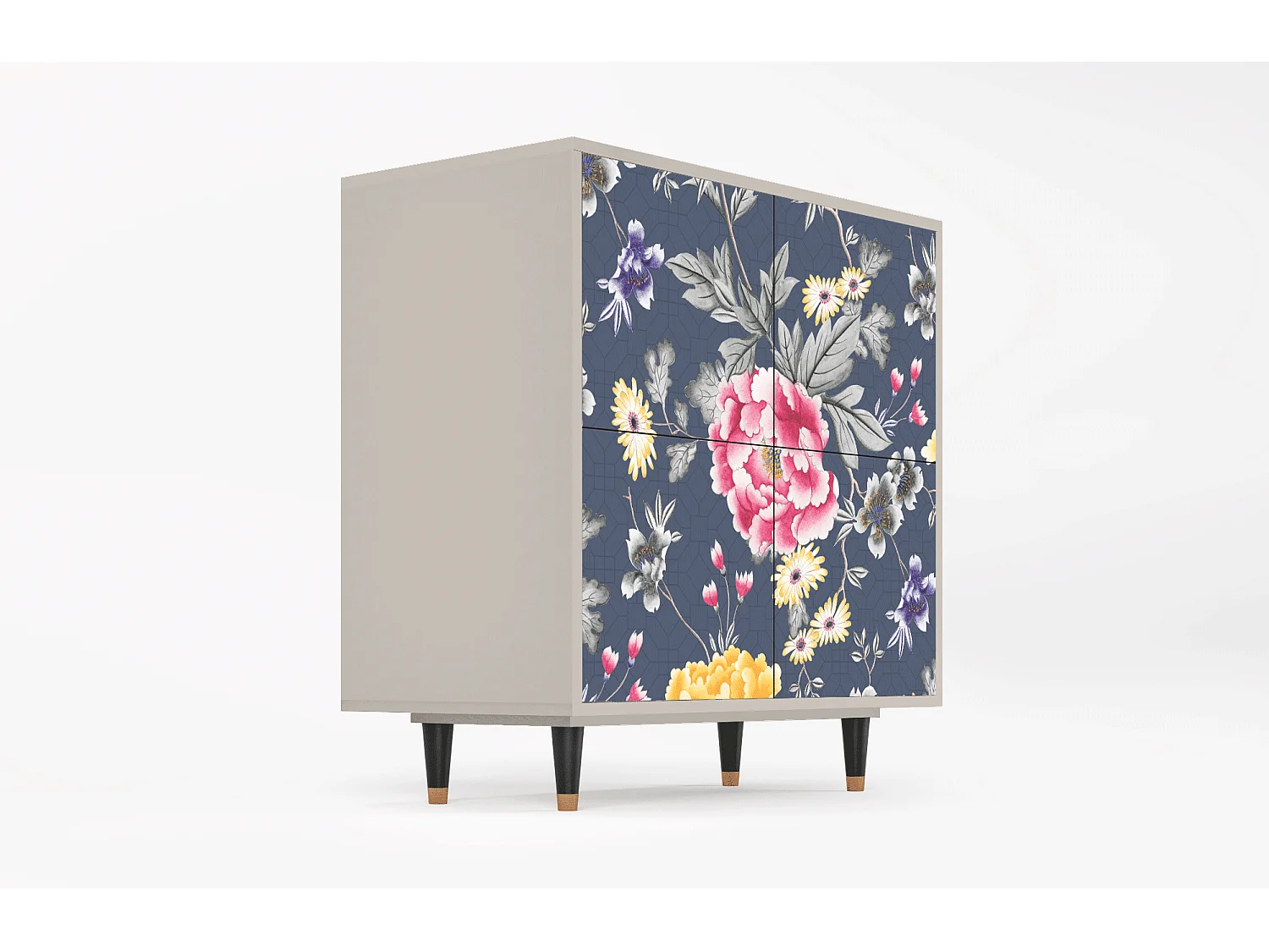 Aparador - 94x96x48 cm - BS3 - Dark Flower Bed, Areia