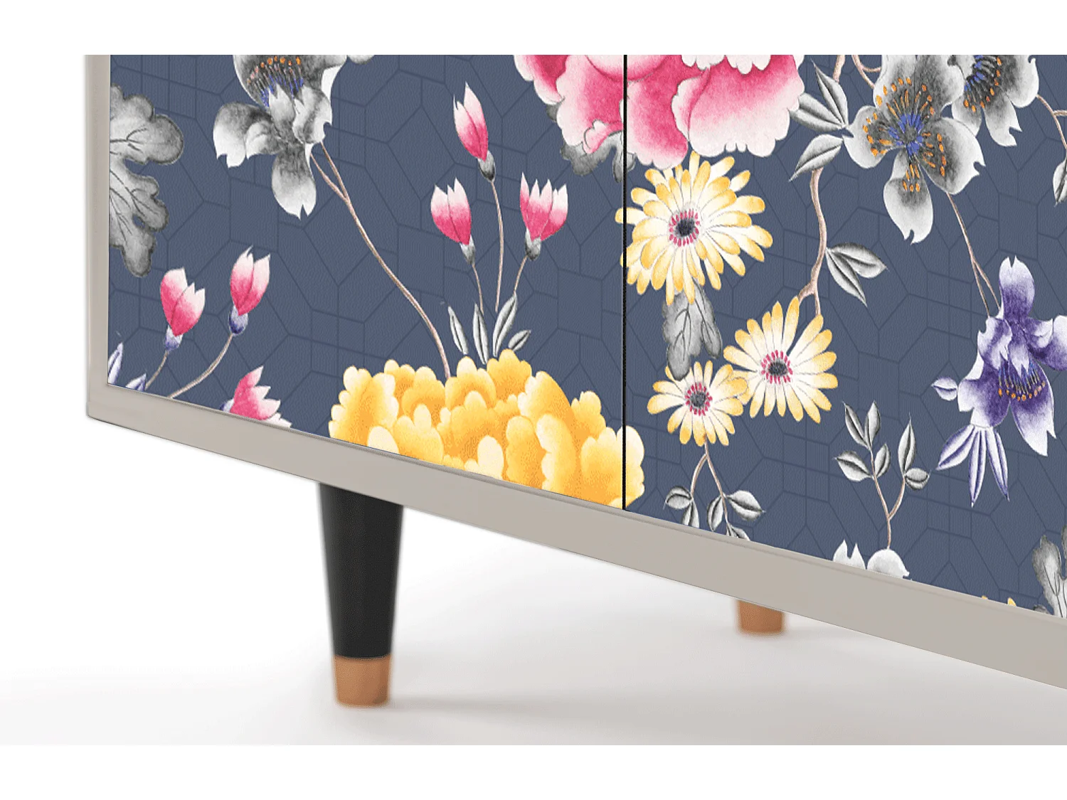 Aparador - 94x96x48 cm - BS3 - Dark Flower Bed, Areia