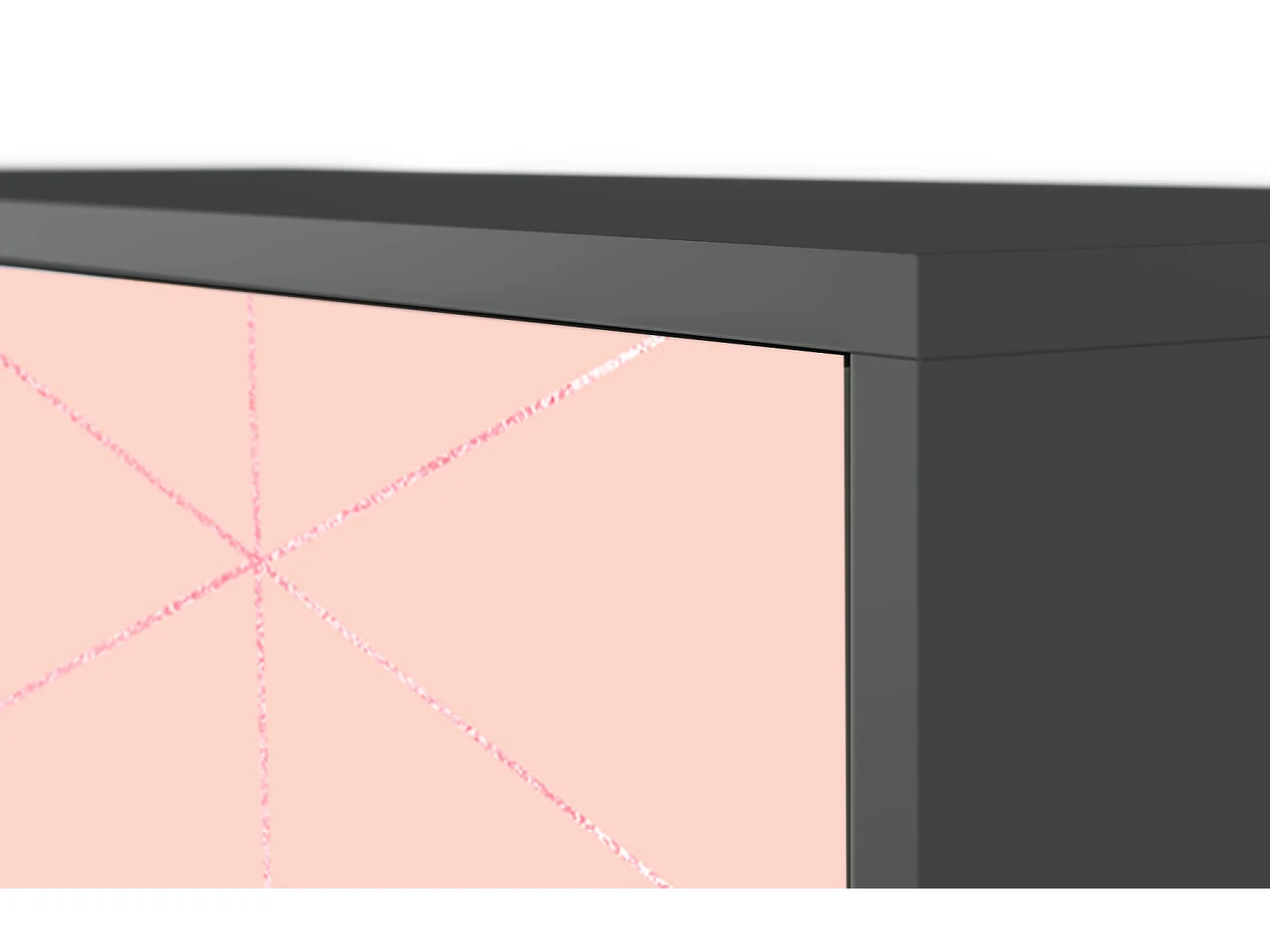 Buffet - 115х84х41 cm - S3 - Rose Quartz, Anthracite