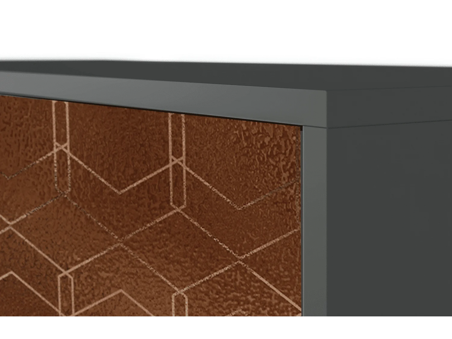 Credenza - 115х84х41 cm - S3 - Chocolate Bar, Antracite