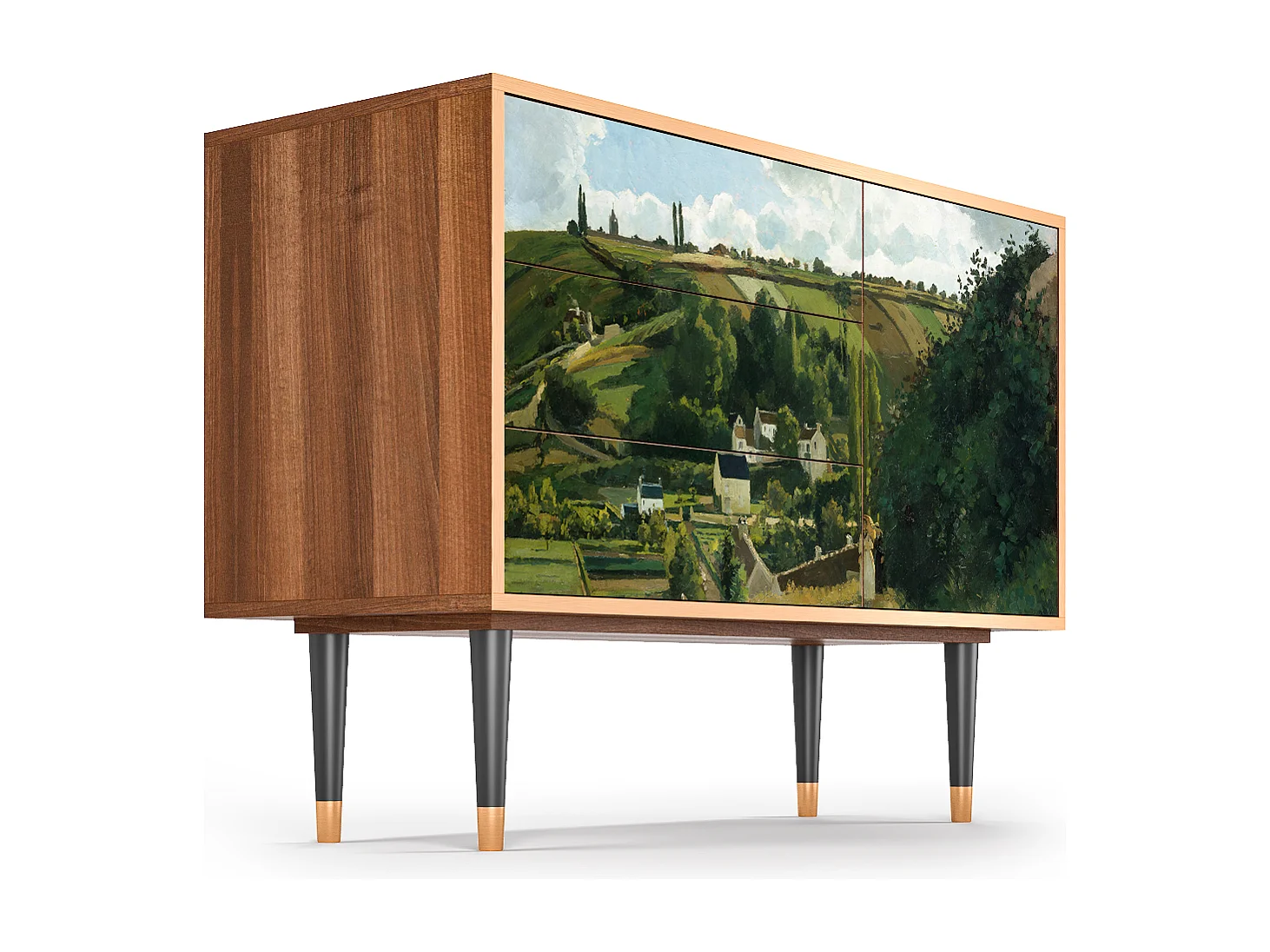Buffet - 115х84х41 cm - S3 - Jalais Hill by Pissarro, Noyer